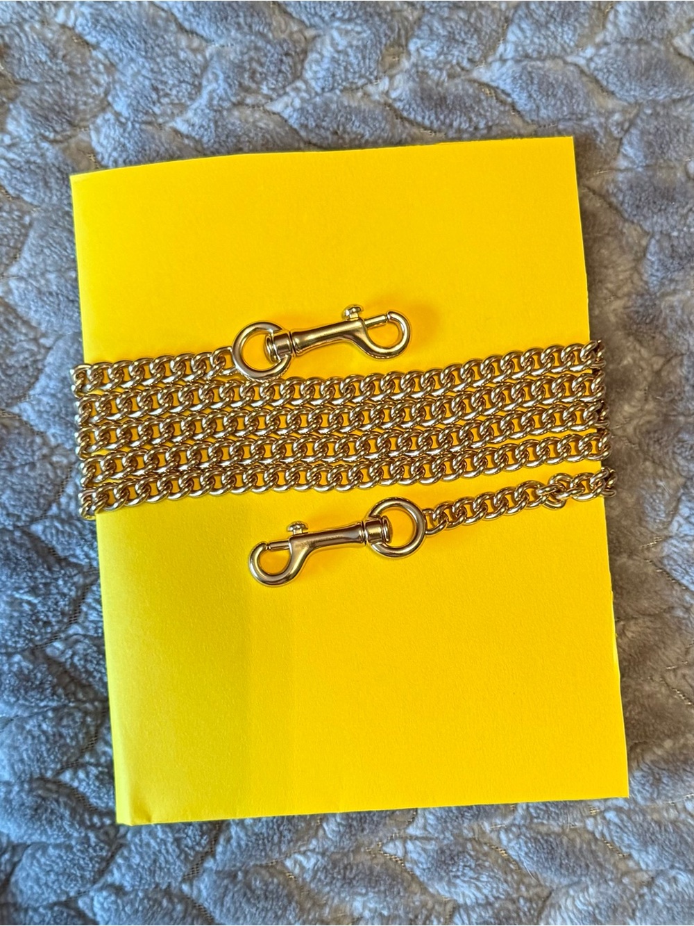 Genuine COACH GOLD METAL Shoulder chain